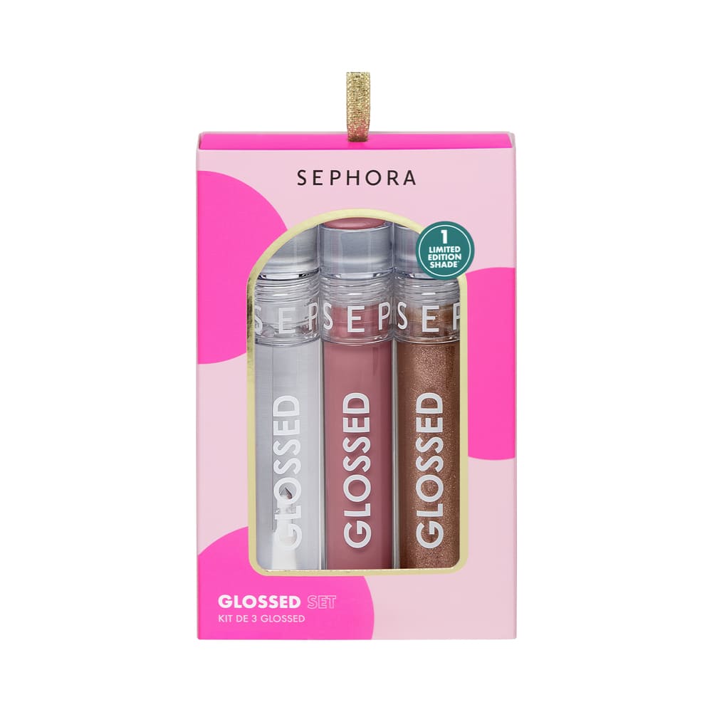 GLOSSED XMAS SET (SET DE BRILLOS LABIALES)